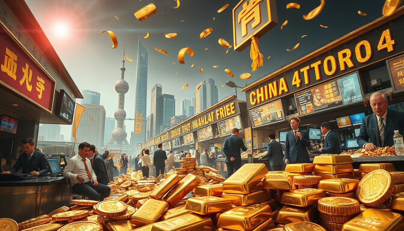 Gold Market Plummets: Chinese Producers Hit by Record Drop