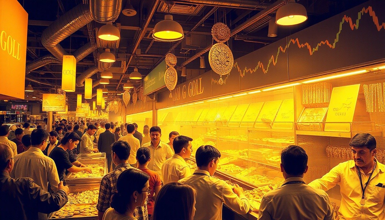 Gold Market Sees Retail Rush Amid Economic Turbulence