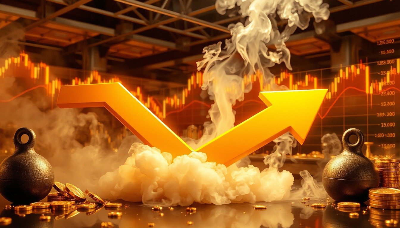 Gold Plummets: Market Rebound Puts Pressure on Precious Metal