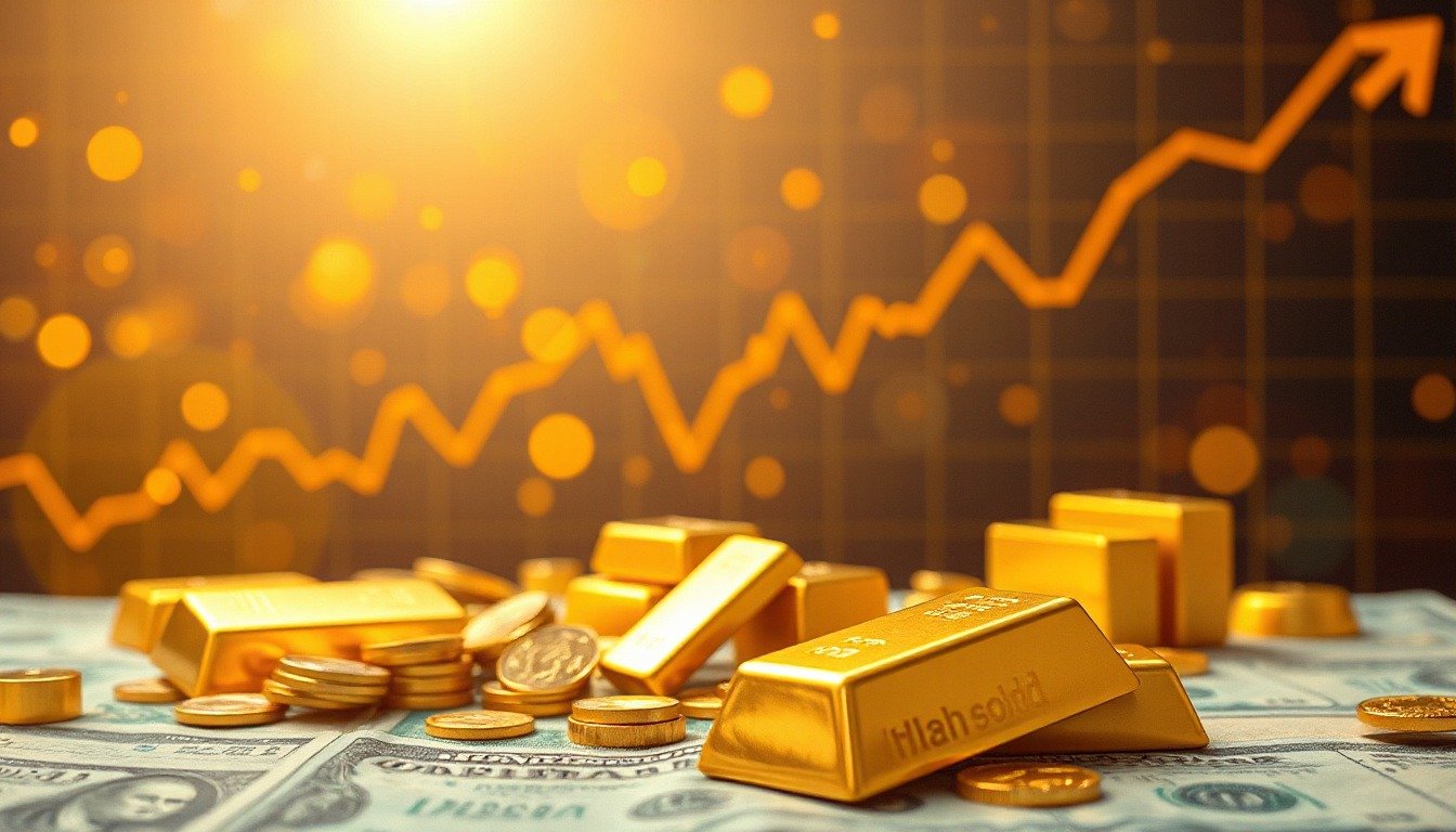 Gold Prices Decline as Dollar Strengthens Amid Trade Optimism