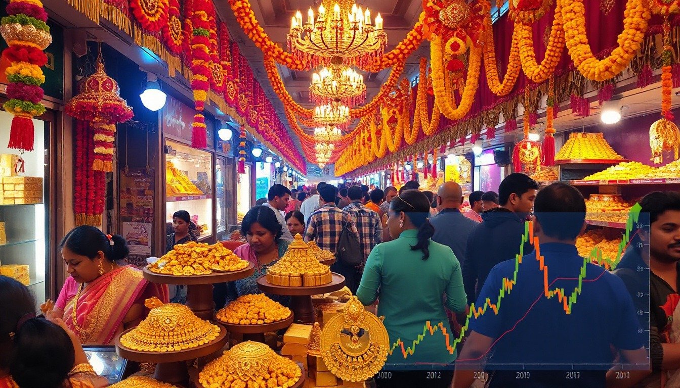 Gold Rebounds Amid Diwali Festivities After Record Plunge