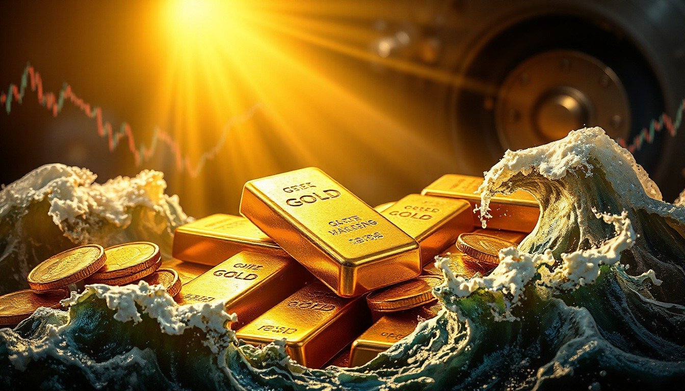 Gold Surges as SPDR Trust Buys 11 Tons Amid Market Turmoil