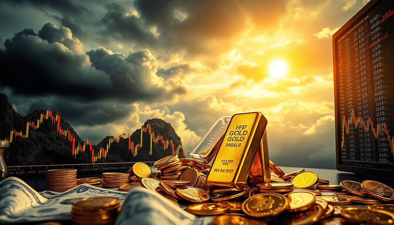 Gold Surges Past $4,000 Amid Fed Rate Cut and Trade Uncertainty