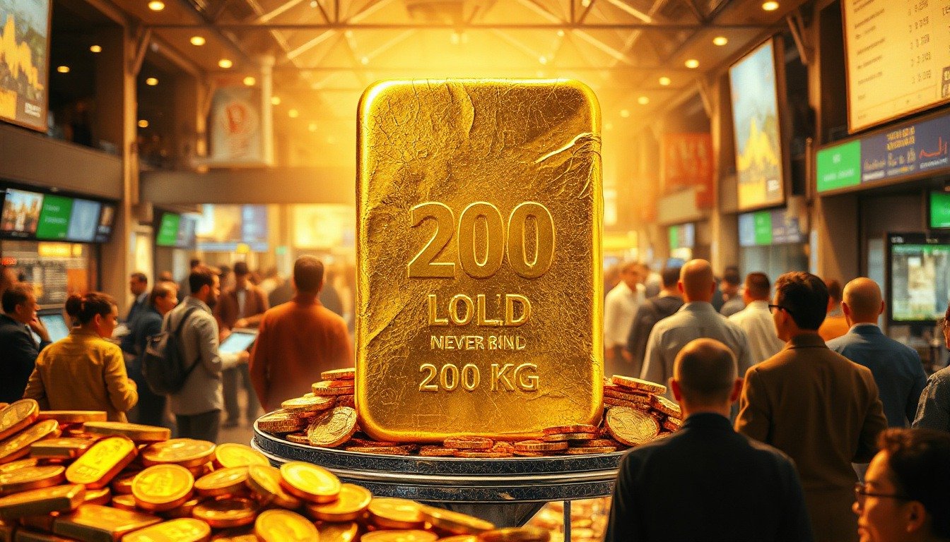 Massive 200 Kg Gold Purchase by RBI Sparks Market Buzz