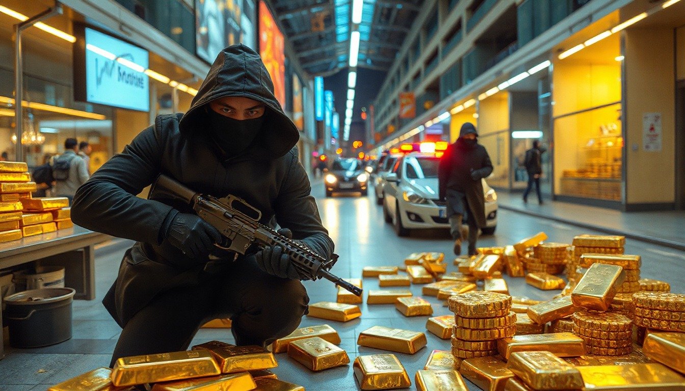 €12M Gold Lab Heist: Six Arrested in Lyon's Bold Robbery