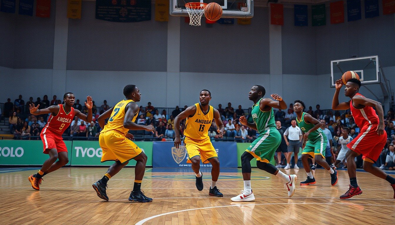 Angola Dominates Rwanda 67-40 in U16 AfroBasket Clash