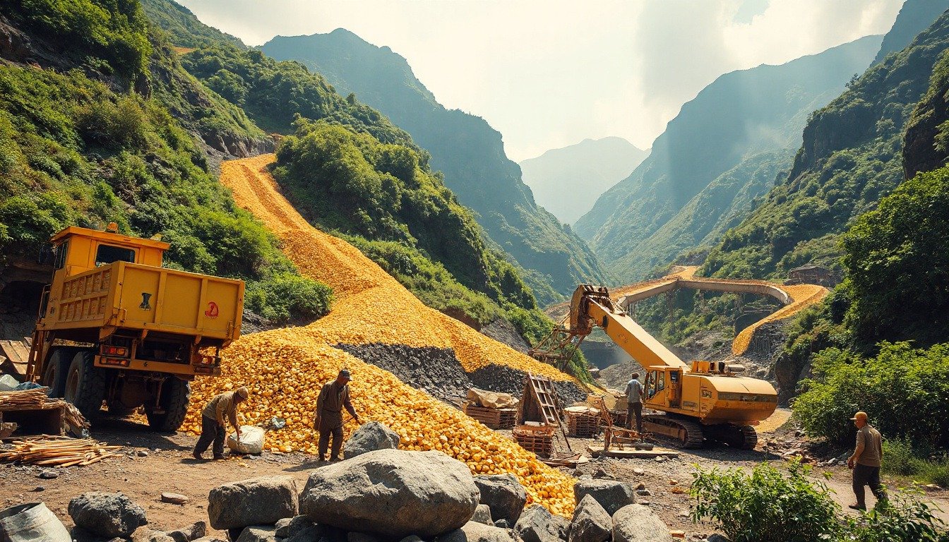 China's Gold Output Rises 1.39% Amid Market Shifts