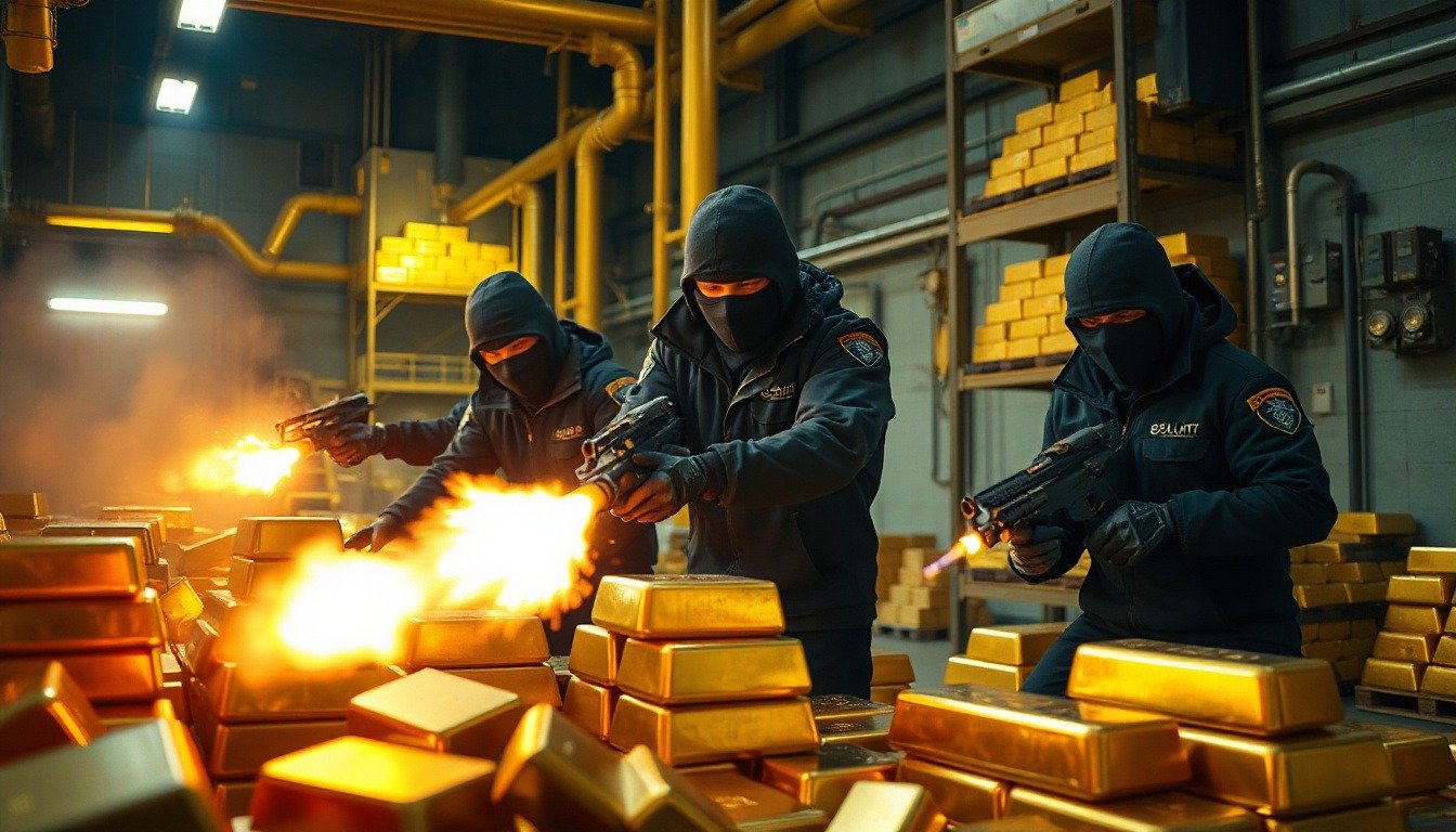 Explosive Heist Targets French Gold Refinery: €12M Stolen!