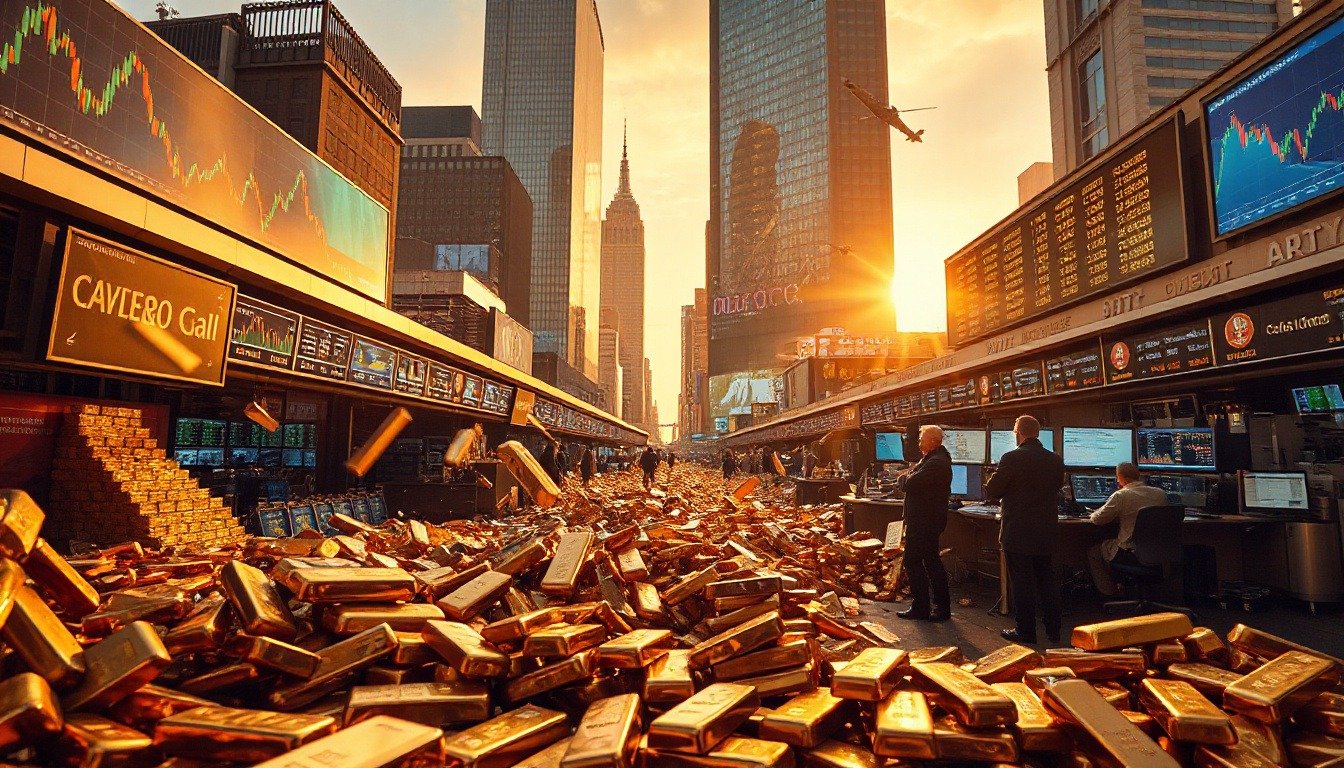 Gold Plummets $130 as SPDR Trust Dumps 8 Tons!