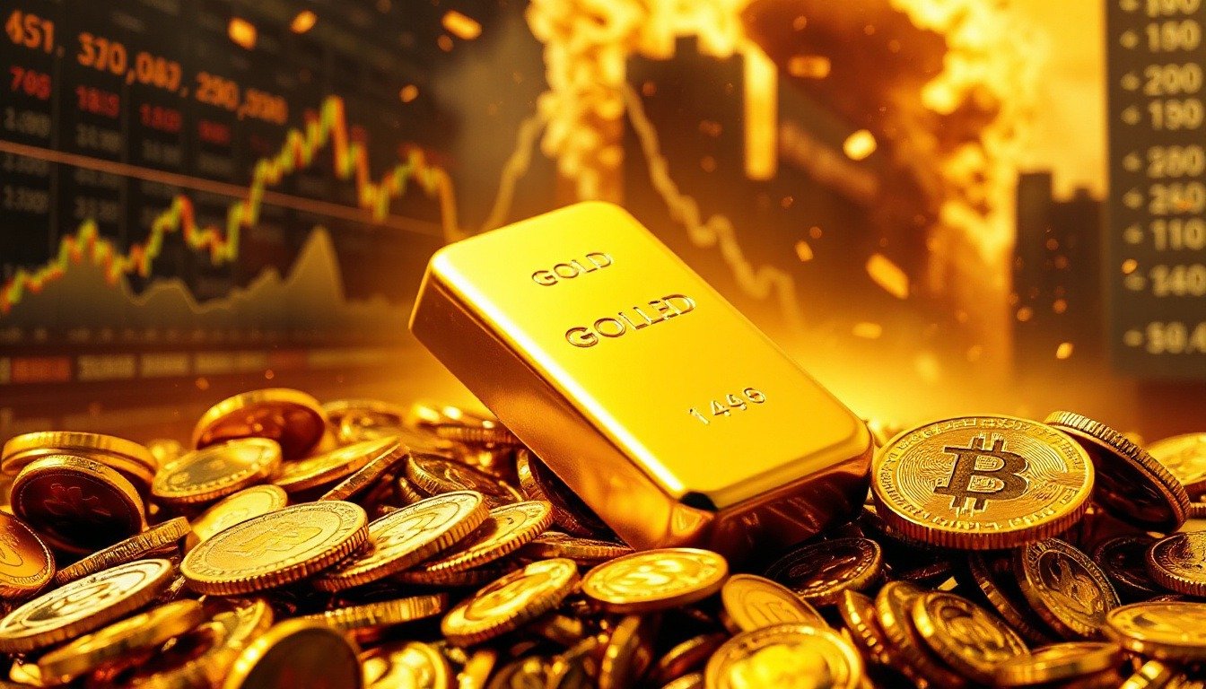 Gold Prices Near $4,000 Amid US Economic Turmoil