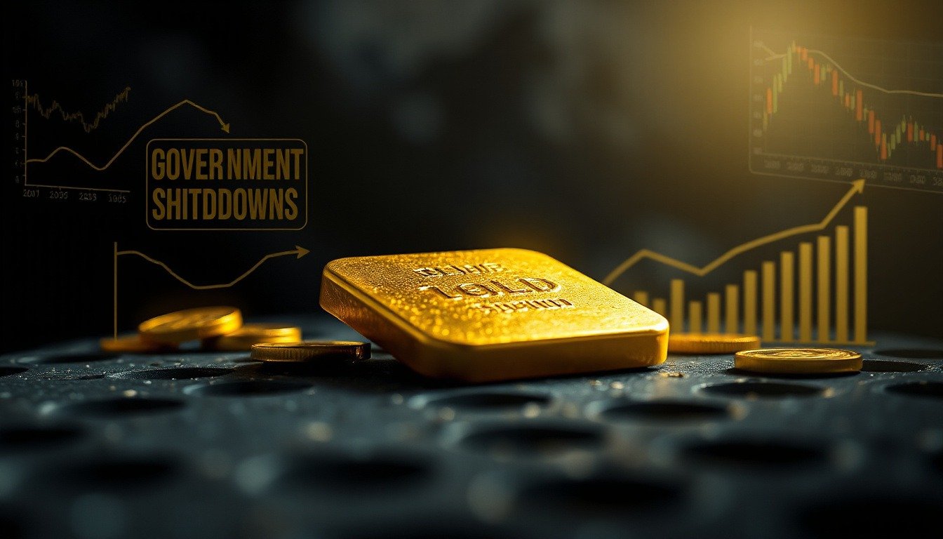 Gold Rallies Amid U.S. Shutdown and Tariff Uncertainty