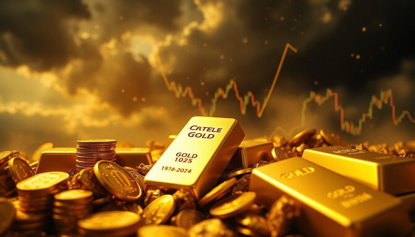Gold Soars as Investors Seek Safety Amid Stock Market Fears