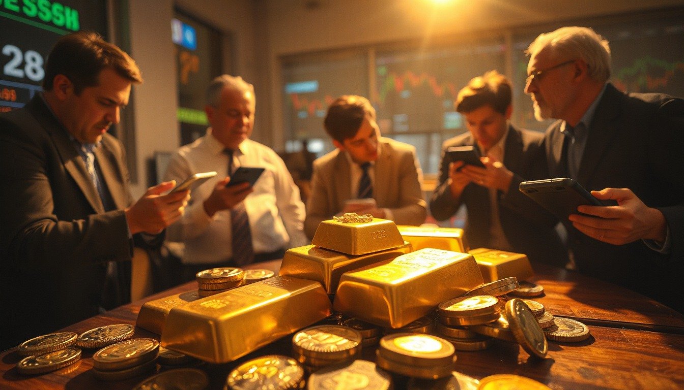 Gold Surges 1% as Investors Seek Safety Amid Job Data Shock