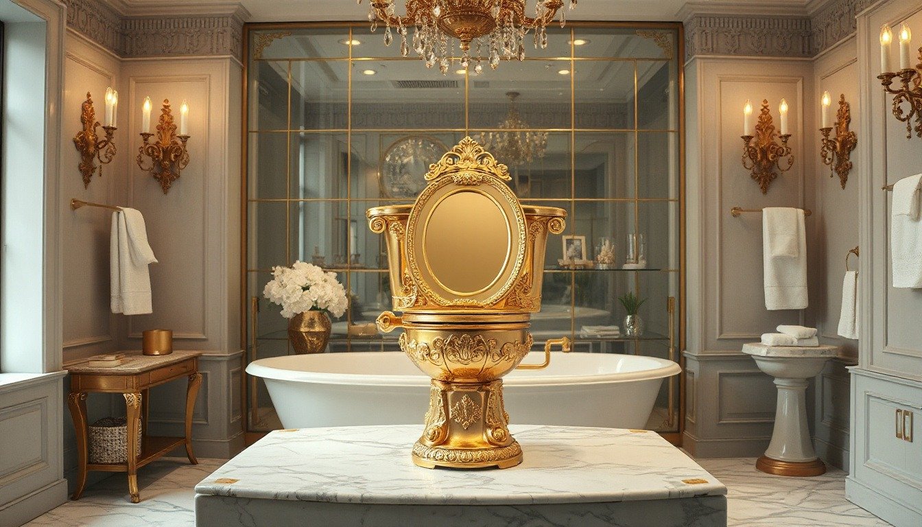 Gold Toilet 'America' Returns: Legendary Artwork Back on Market