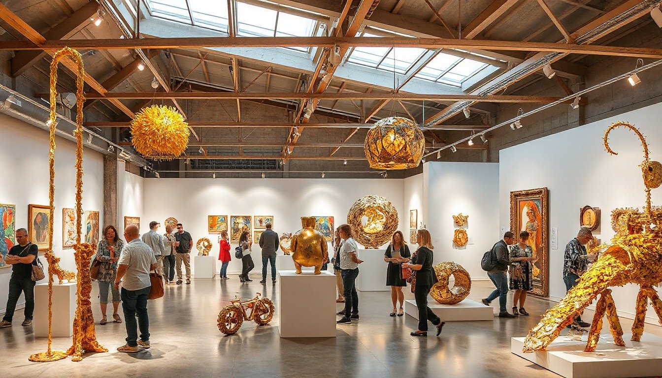 Inauguración de Pure Gold: Arte y Reciclaje en Blanes