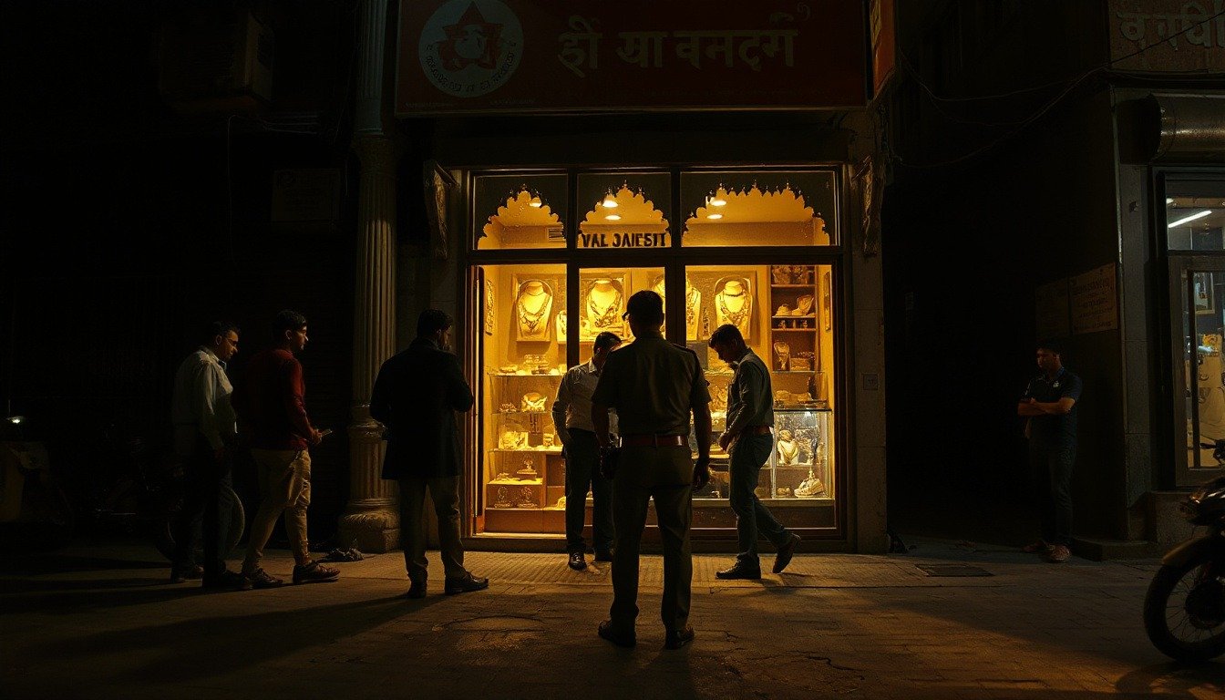 Kolkata Gold Heist: Police Hunt for Suspects as Investigation Continues