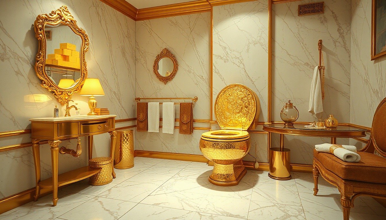 Ripley's Shines in Gold: $12M Toilet Purchase Revealed