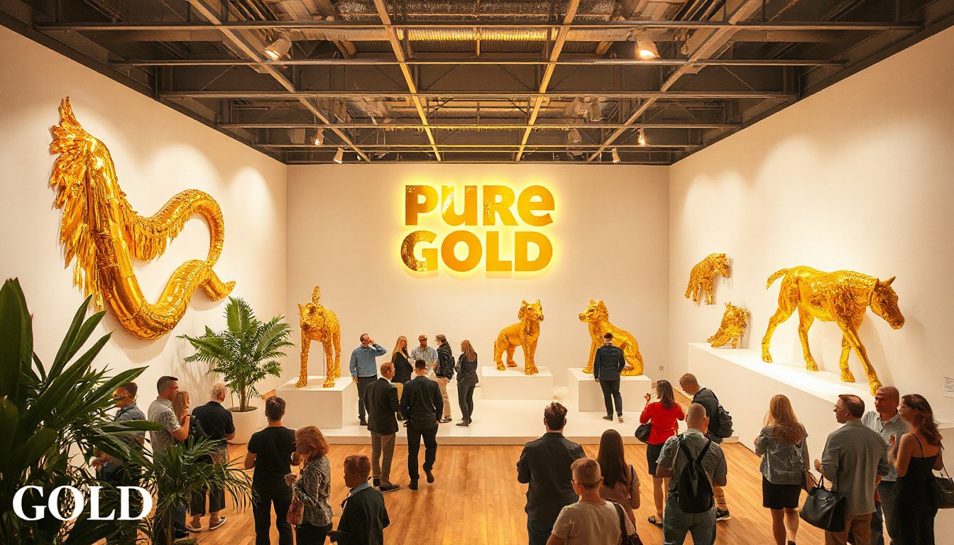 Exposición 'Pure Gold' Promotes Recycling at Museo Blanes