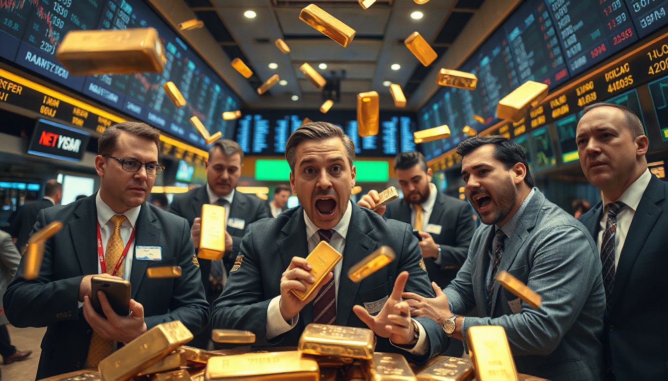 Gold and Silver Prices Plummet as Investors Cash In