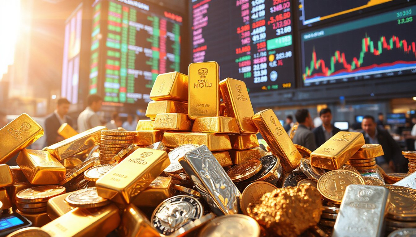 Gold and Silver Soar to New Heights Amid Market Turmoil