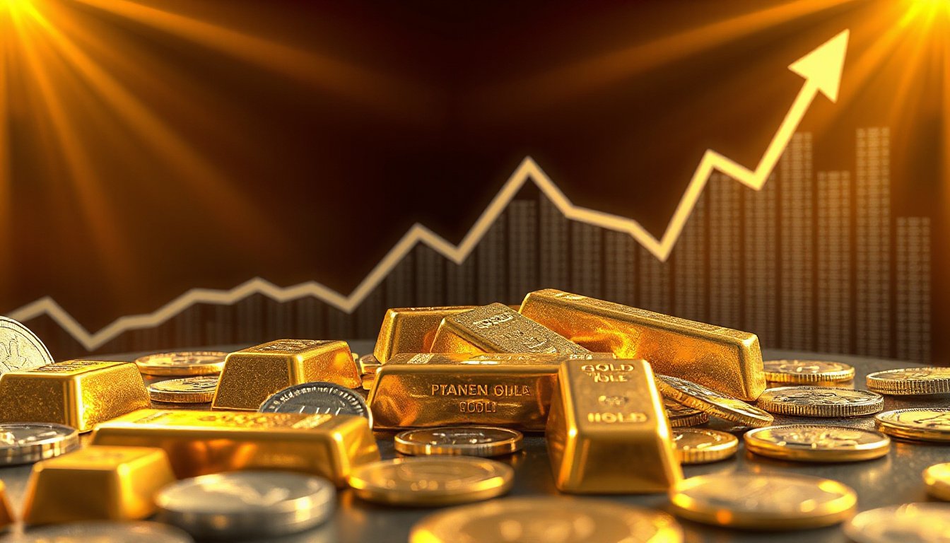 Gold, Silver & Platinum Surge as Dollar Weakens: Market Update