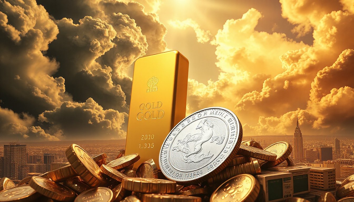 Gold & Silver Prices Hit Record High Amid Global Tensions