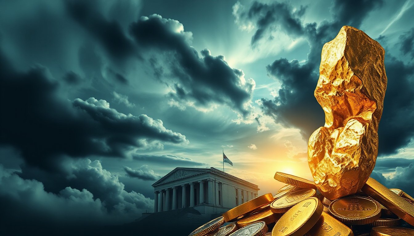 Gold Soars Amid Fed Rate Cut Hopes and Global Tensions