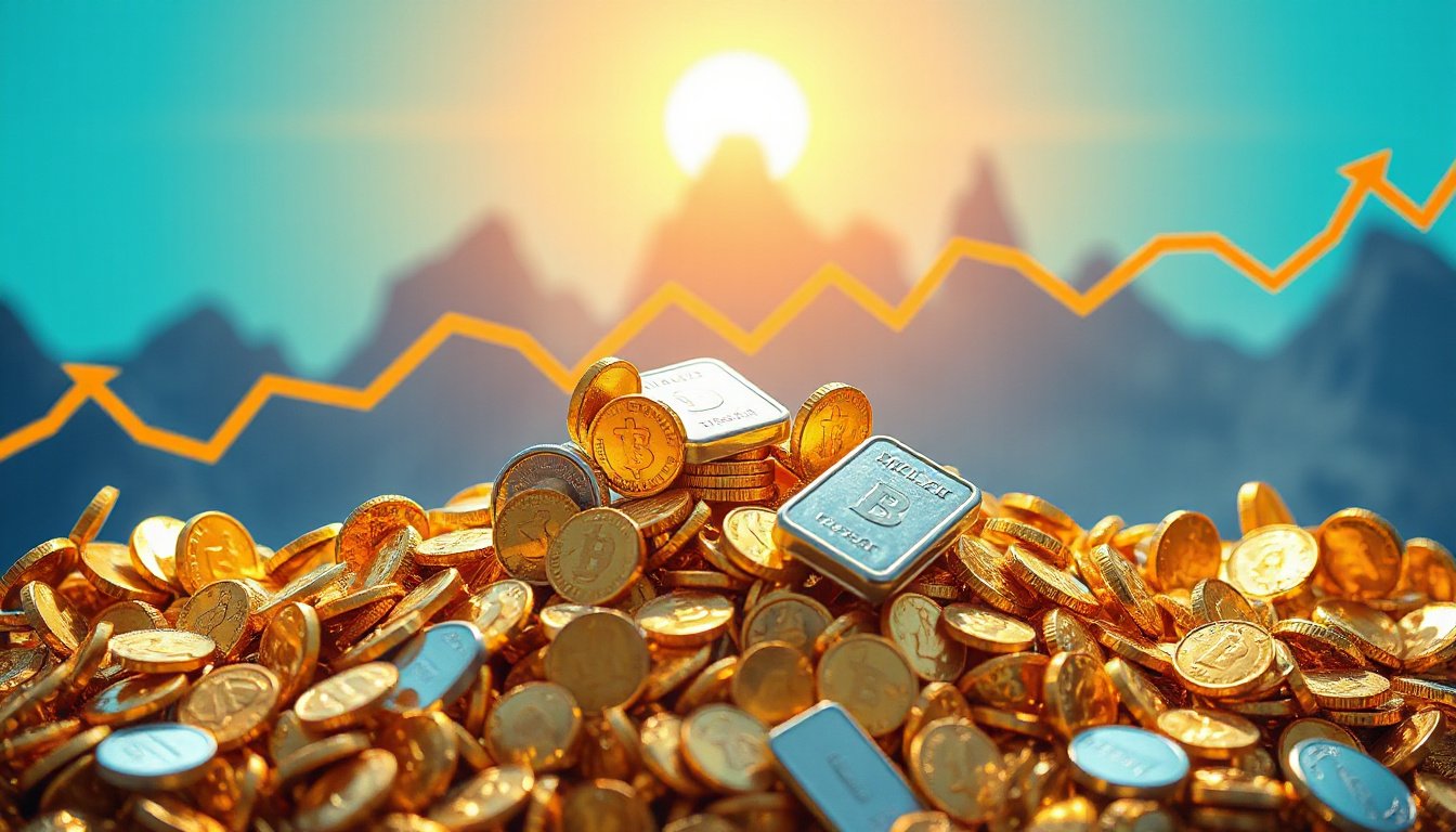 Gold Surges 2.2% to Historic High as Silver Soars to New Peak