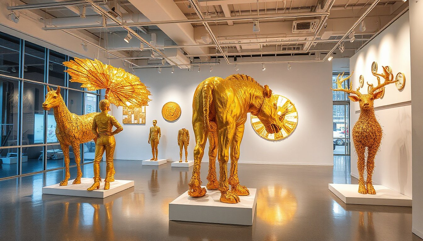 Pure Gold: Upcycled Art Revolutionizes Design at MON