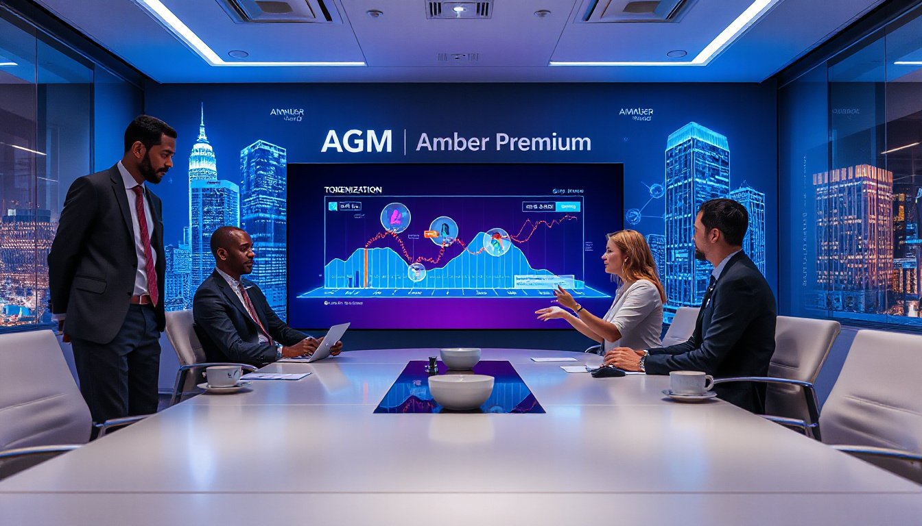 AGM Group & Amber Premium Unite for RWA Tokenization Innovation AGM Group & Amber Premium Unite for RWA Tokenization Innovation