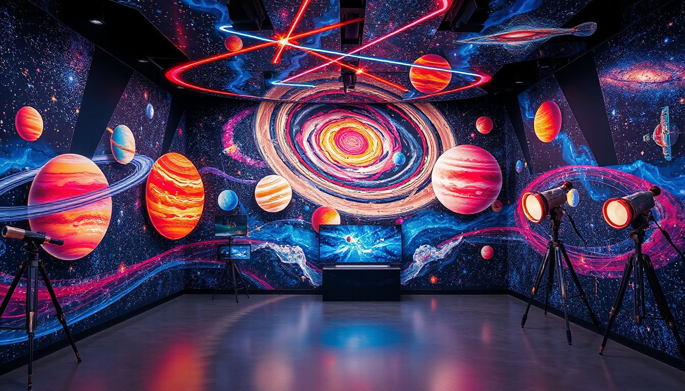 Explore the Cosmos: New Exhibit Connects Art and Astronomy Explore the Cosmos: New Exhibit Connects Art and Astronomy