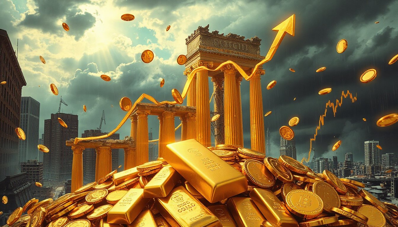 Gold and Silver Prices Skyrocket Amid Economic Fears