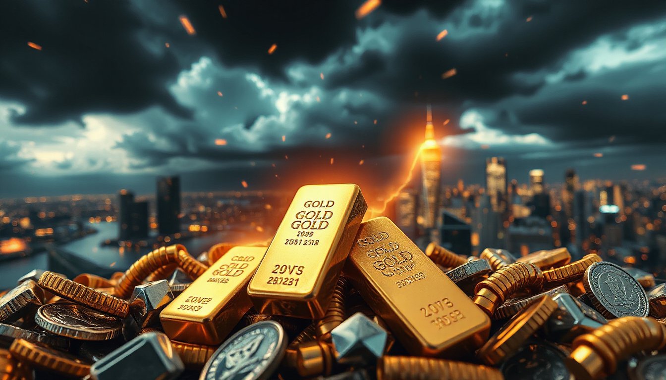 Gold and Silver Soar Amid Rising Global Tensions