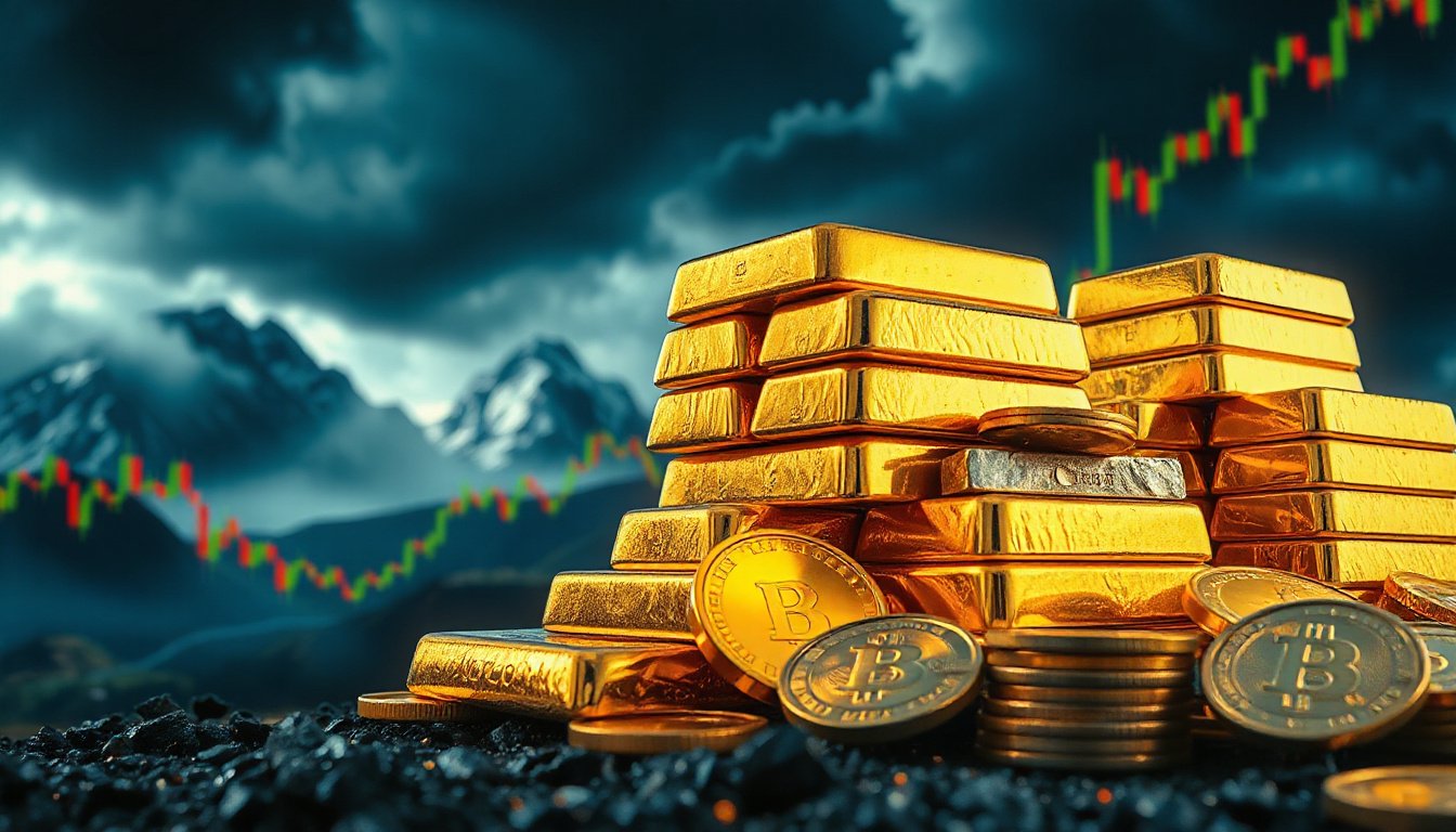 Gold and Silver Surge to Record Highs Amid Economic Uncertainty