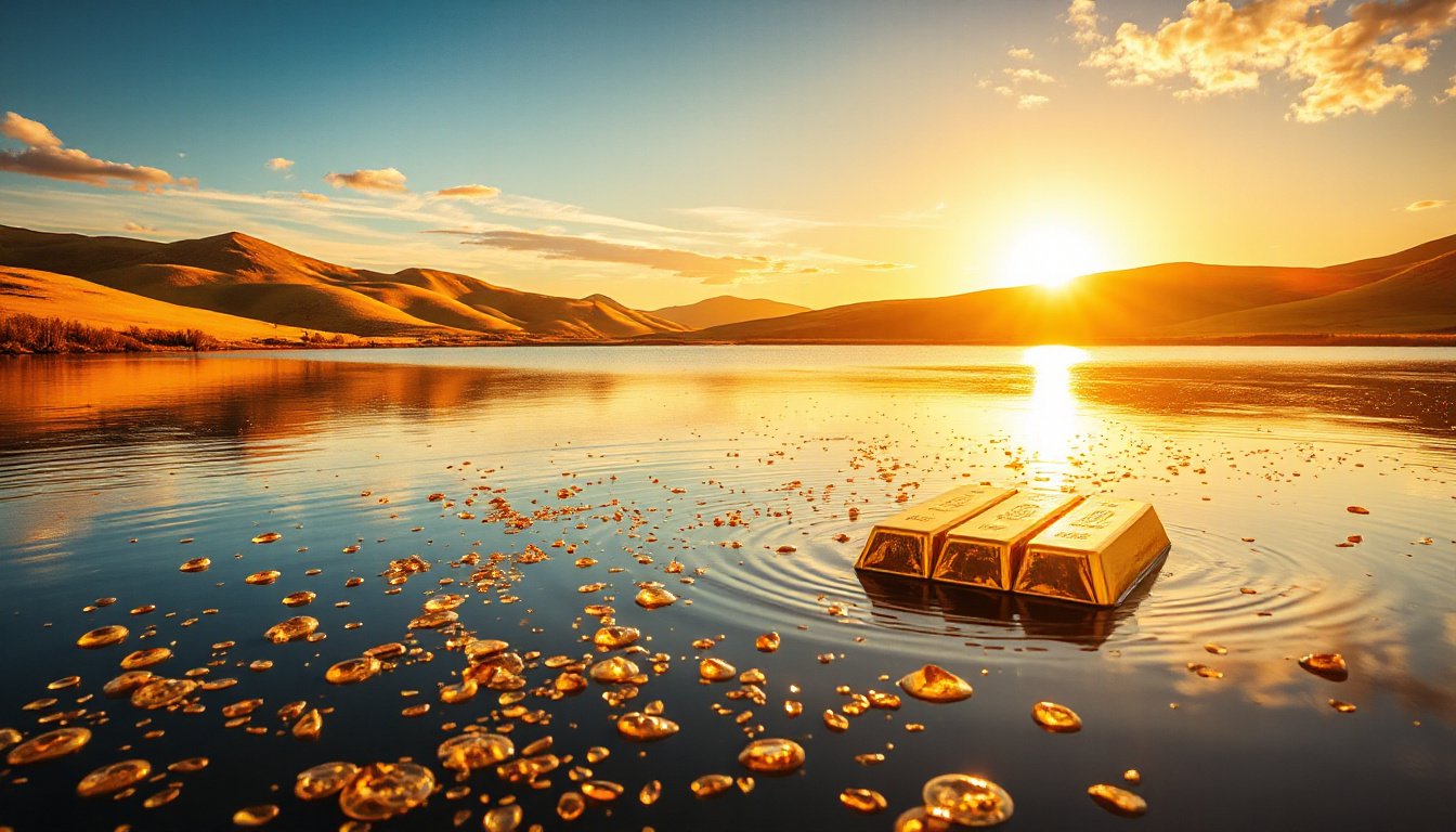 Gold Dips 1% Amid Profit-Taking and Eased Geopolitical Fears