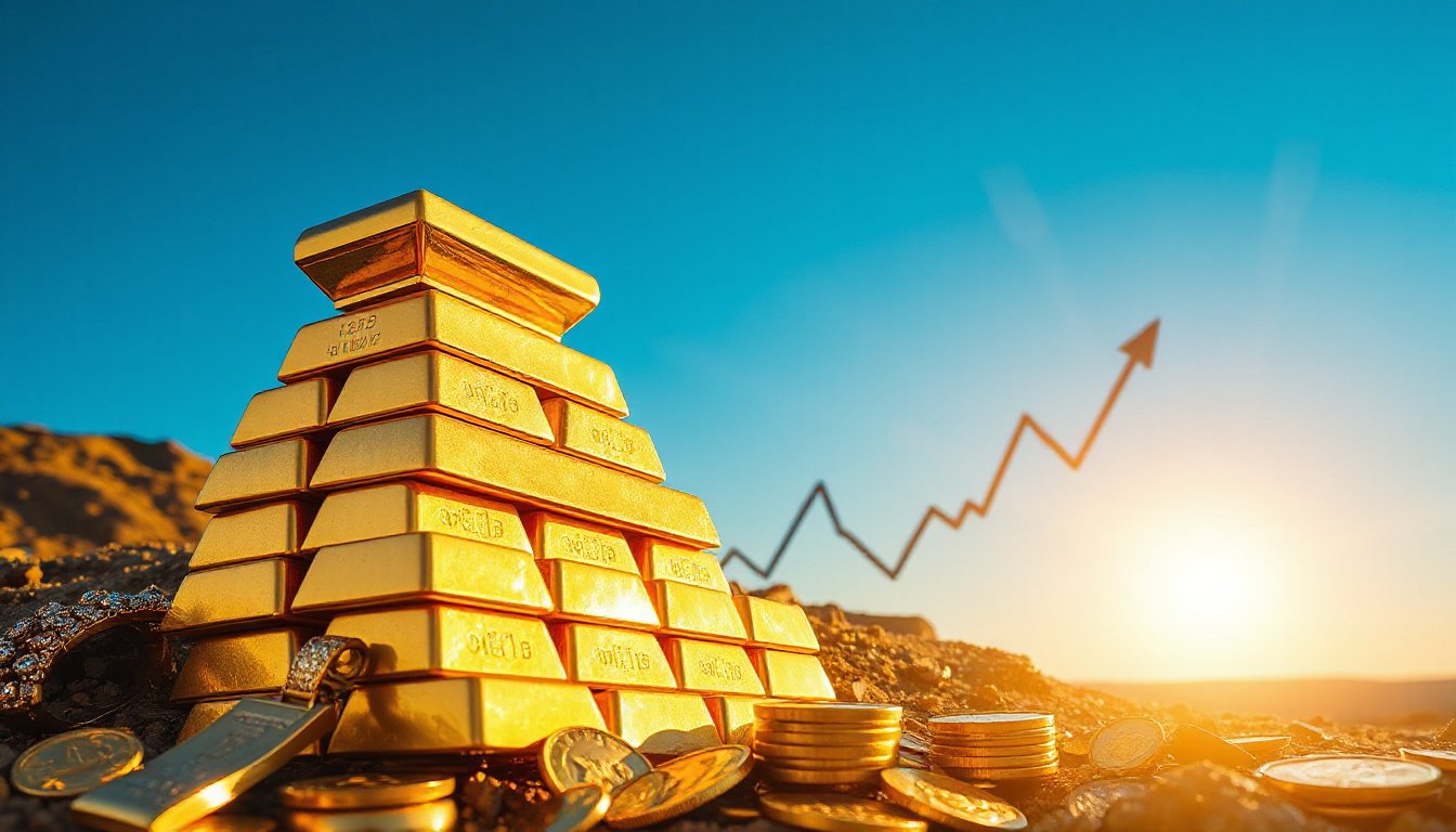Gold Price Soars to New Heights: Record Gains in 2025!