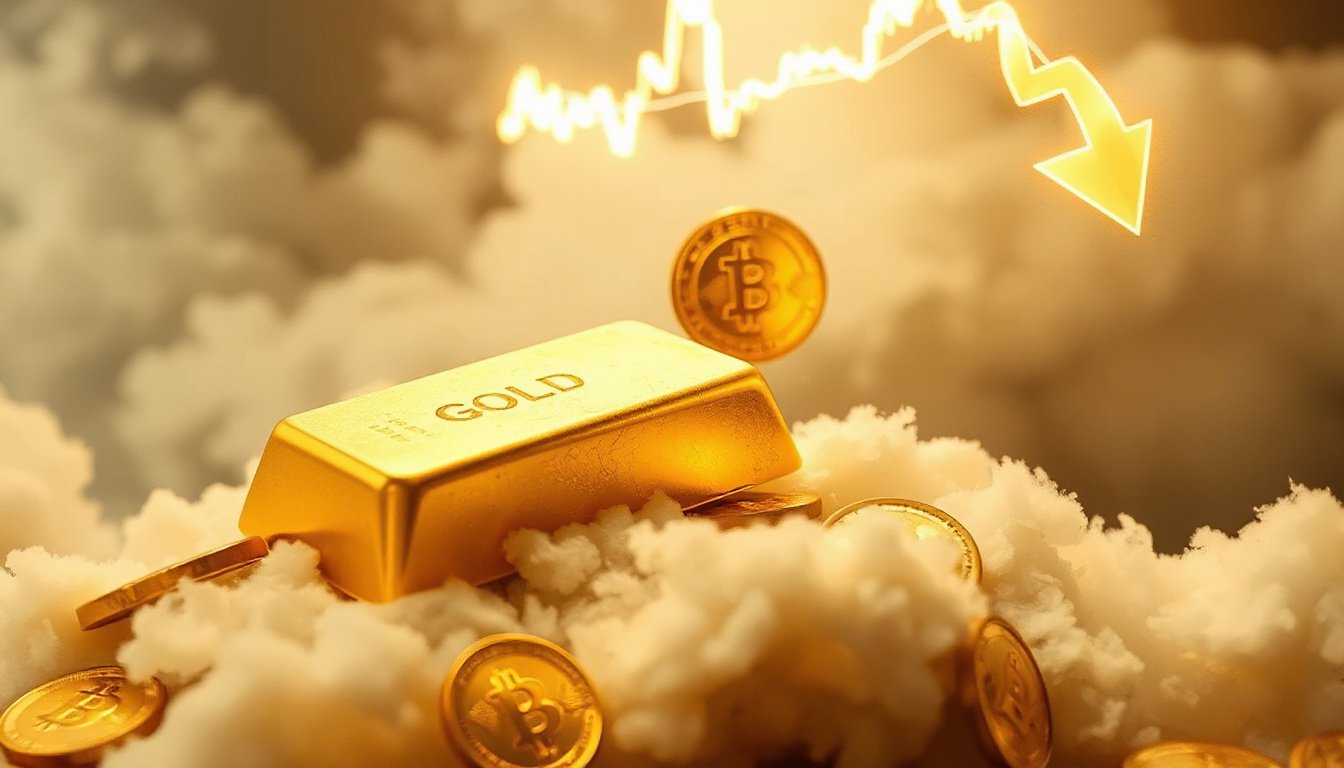 Gold Prices Dip but Stay Strong Amid Economic Turmoil