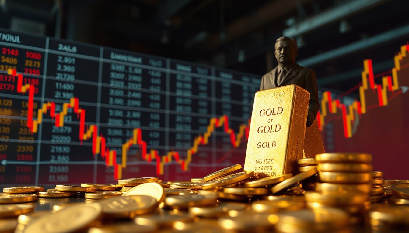 Gold Prices Plummet Amid Trump Fed Pick Speculation