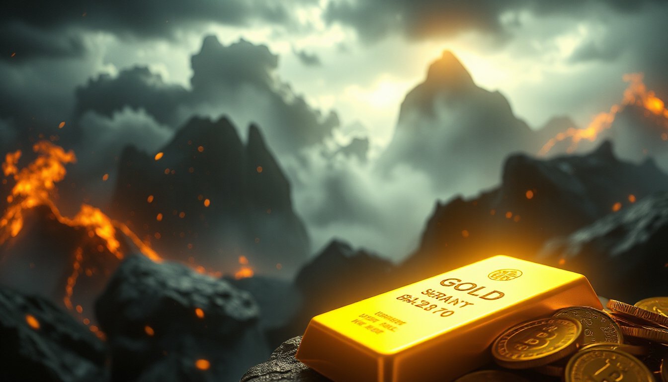 Gold Prices Soar as Investors Seek Safety Amid Global Turmoil
