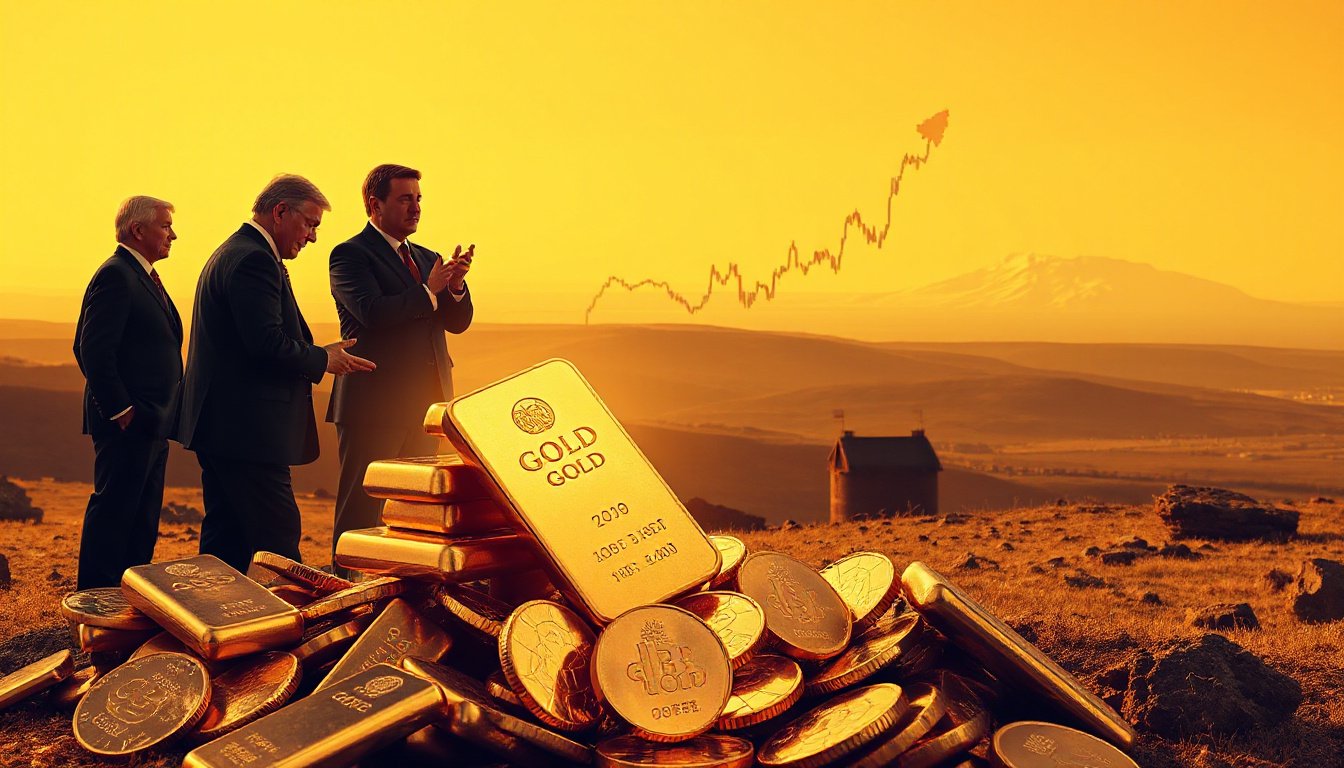 Gold Prices Surge: Trump's Greenland Tariff Fuels Demand