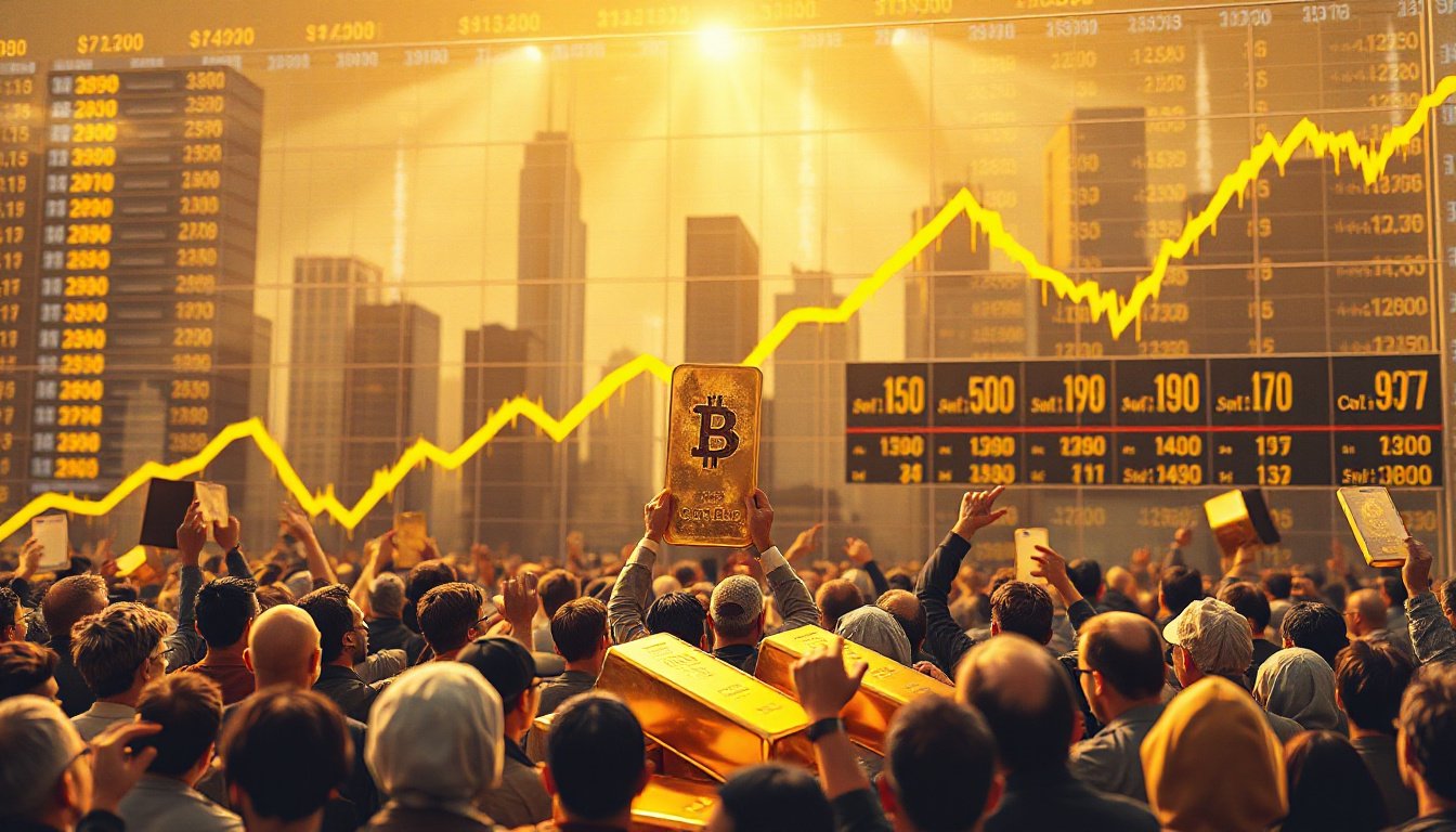 Gold & Silber auf Rekordhoch: Unruhen treiben Preise nach oben Gold & Silber auf Rekordhoch: Unruhen treiben Preise nach oben