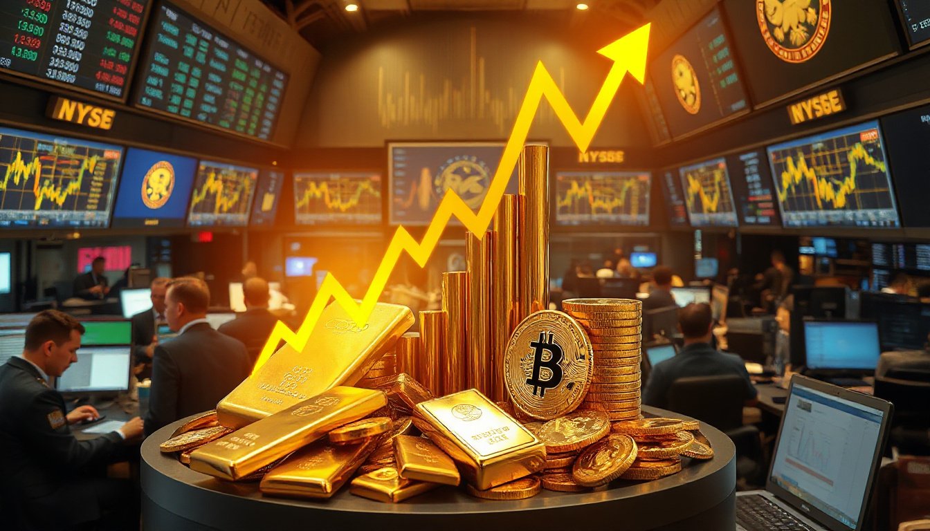 Gold & Silver Prices Soar to Record Highs Amid Tariff Threats