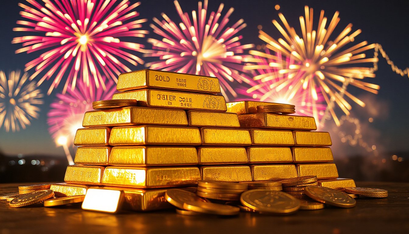 Gold & Silver Surge: Record Prices End 2025 with a Bang!