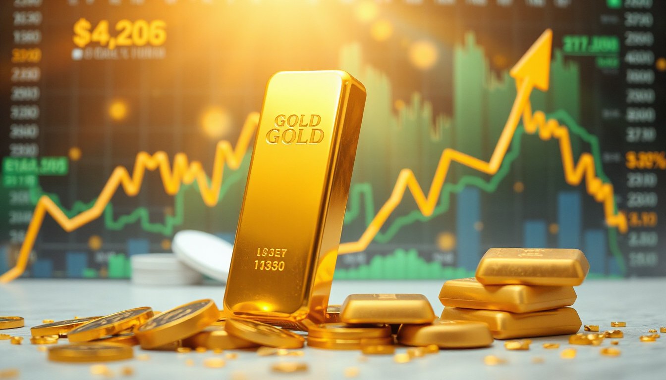 Gold Soars Past $4,900 Amid Upgraded Goldman Forecast