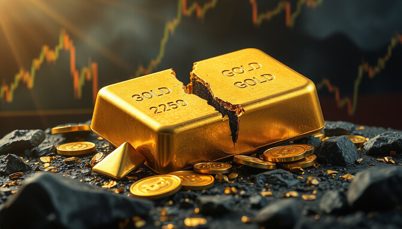 Gold Suffers Historic Crash: Worst Day in Decades Revealed