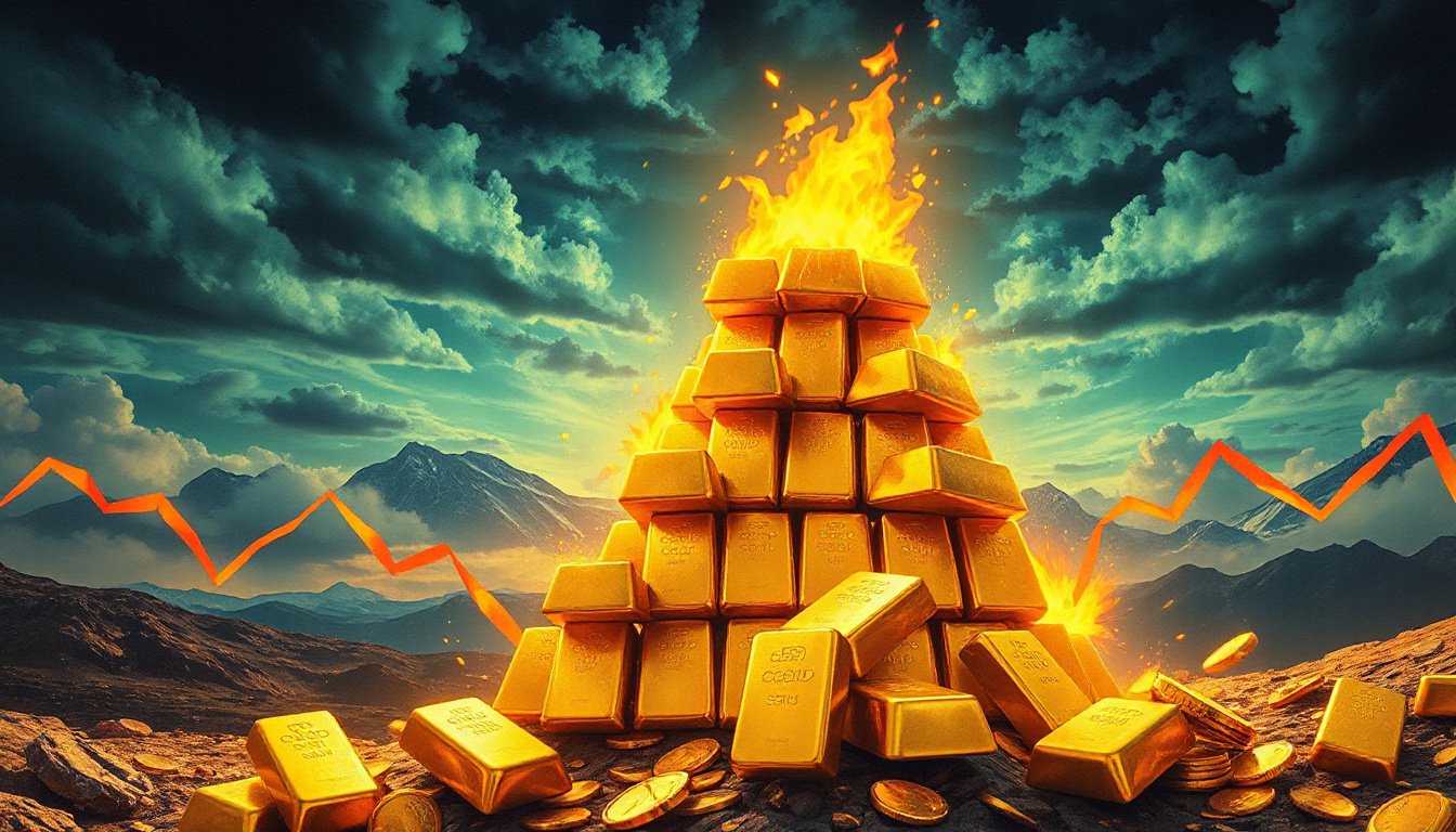 Gold Surges Past $4,800 Amid Greenland Crisis Tensions