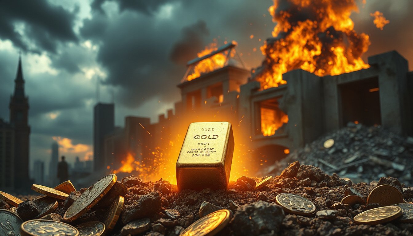 Gold Surges Past $5,000 Amid Global Unrest and Uncertainty