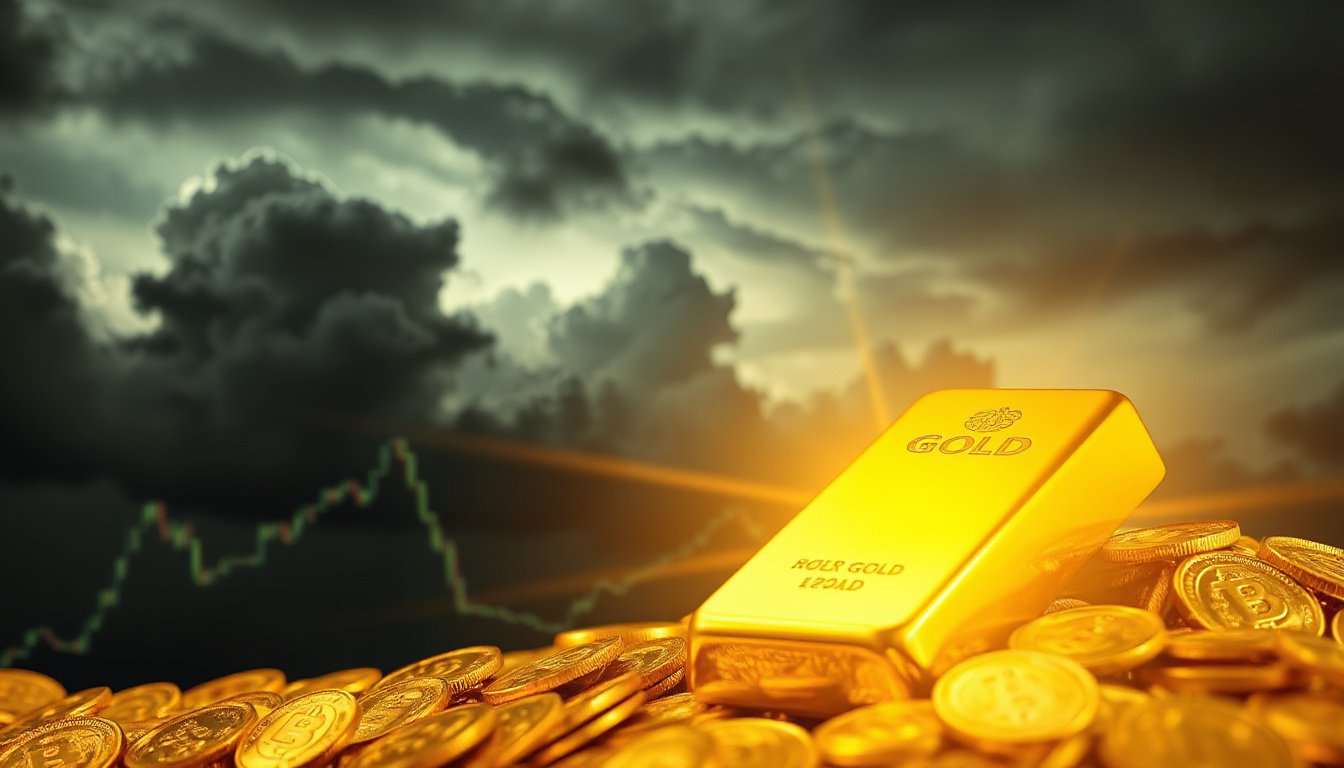 Gold Surges to $4,345 on Fed Rate Cuts and Global Tensions