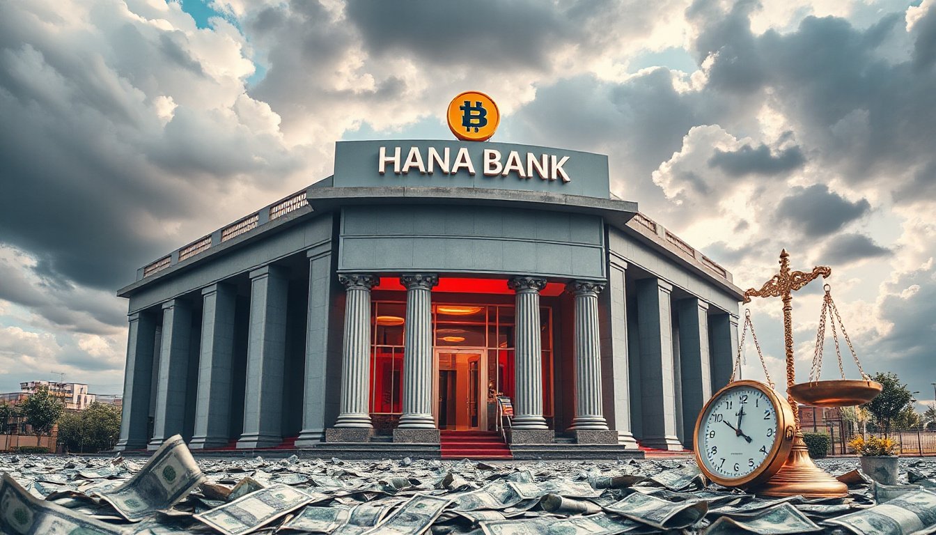 Hana Bank Faces Capital Management Challenges Amid Fines