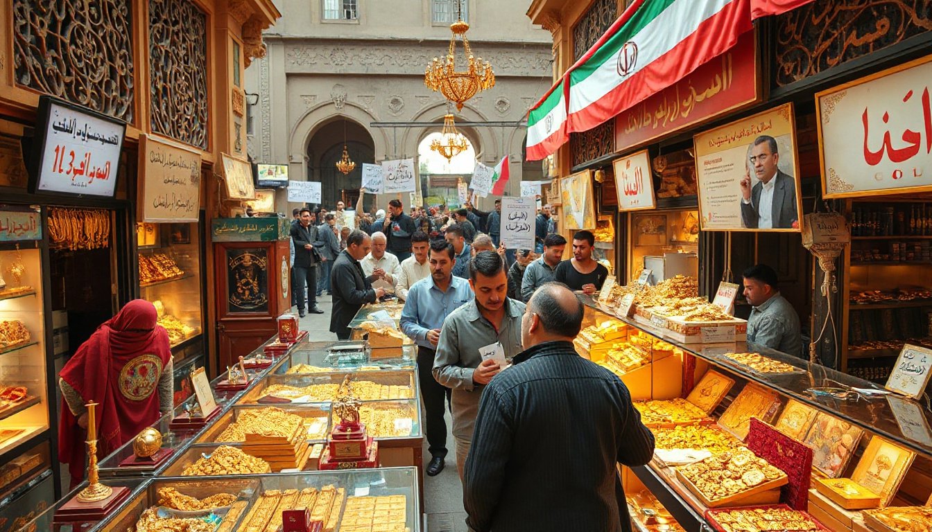 Iran's Gold Market: Protests and Price Surges Today